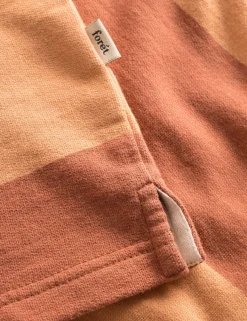 Men Forét Sweatshirts-Match Polo Sweatshirt-Sandstone/Brick