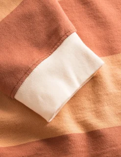 Men Forét Sweatshirts-Match Polo Sweatshirt-Sandstone/Brick
