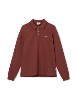 Men Forét Sweatshirts-Match Sweatshirt-Red Ochre