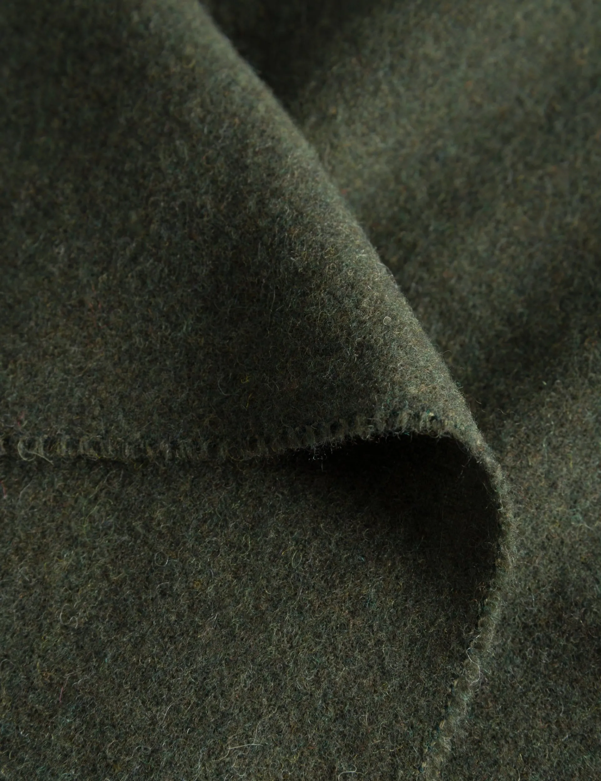 Men Forét Accessories-Melt Scarf-Army