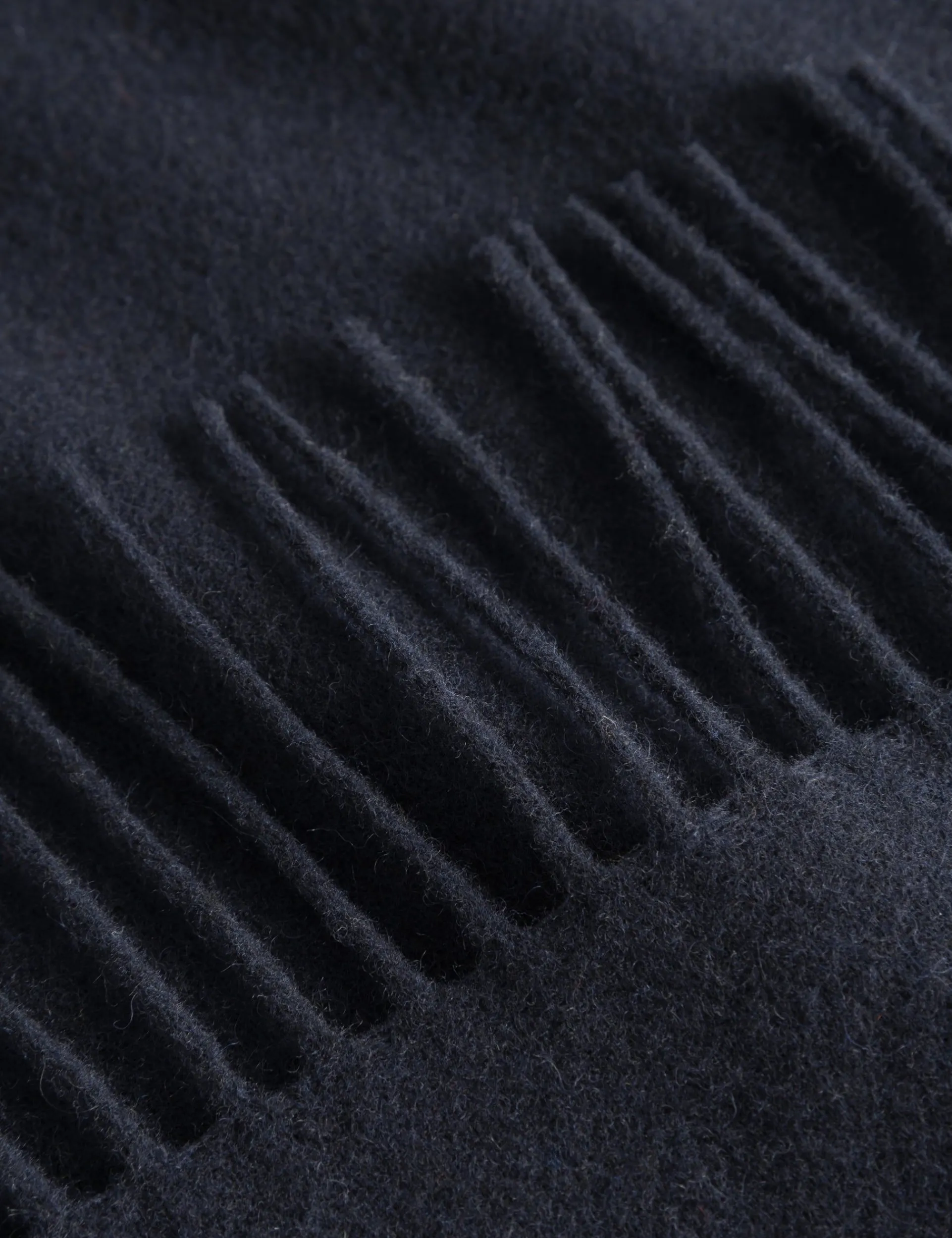 Men Forét Accessories-Melt Scarf-Navy