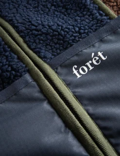 Men Forét Jackets-Mountain Fleece Jacket-Army Block