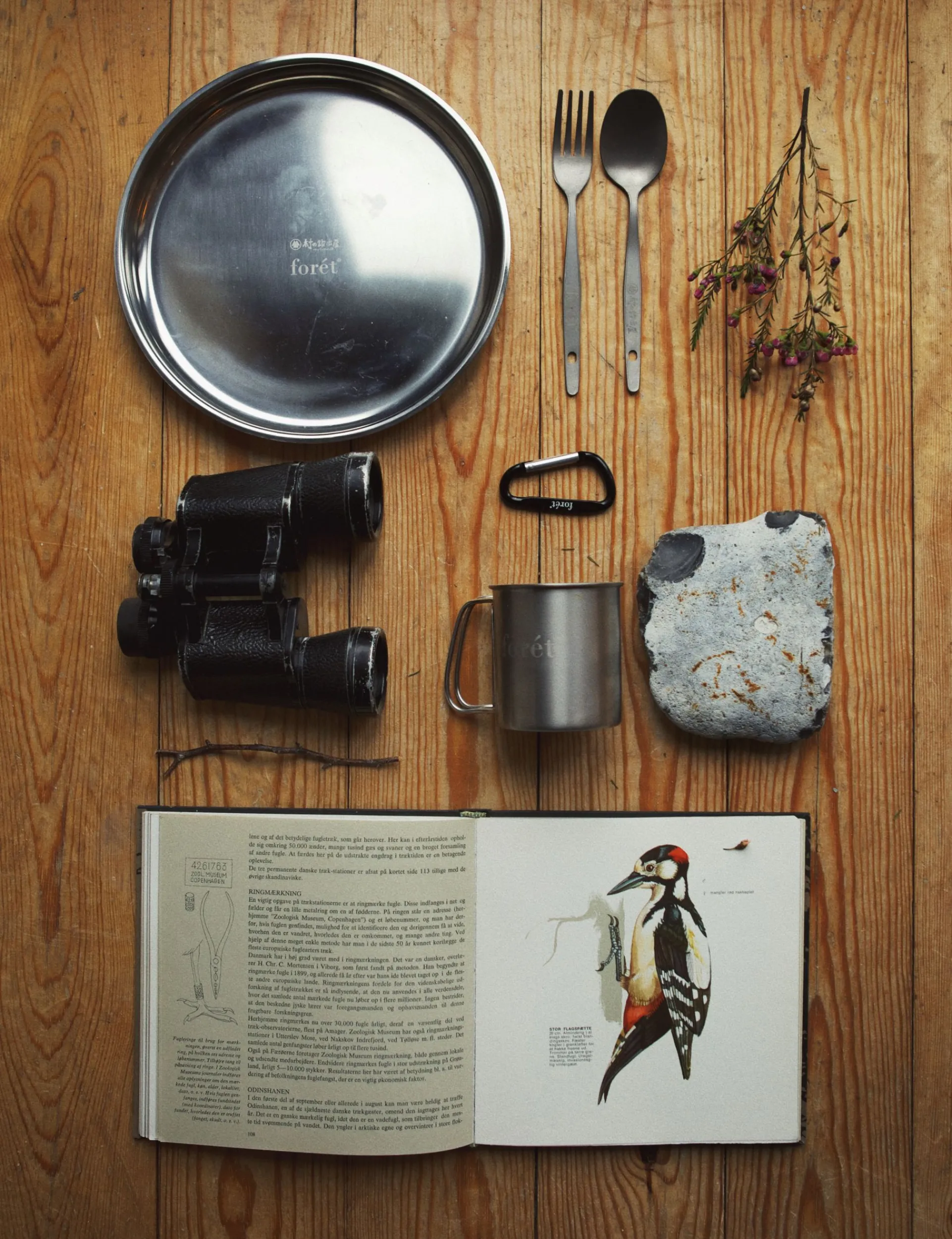 Men Forét Accessories-Muranokajiya X Foret-Serving Dish 23Cm-Stainless Steel