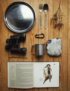 Men Forét Accessories-Muranokajiya X Foret-Single Wall Mug 300Ml-Titanium