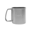 Men Forét Outdoor Goods-Muranokajiya X Foret-Single Wall Mug 300Ml-Titanium