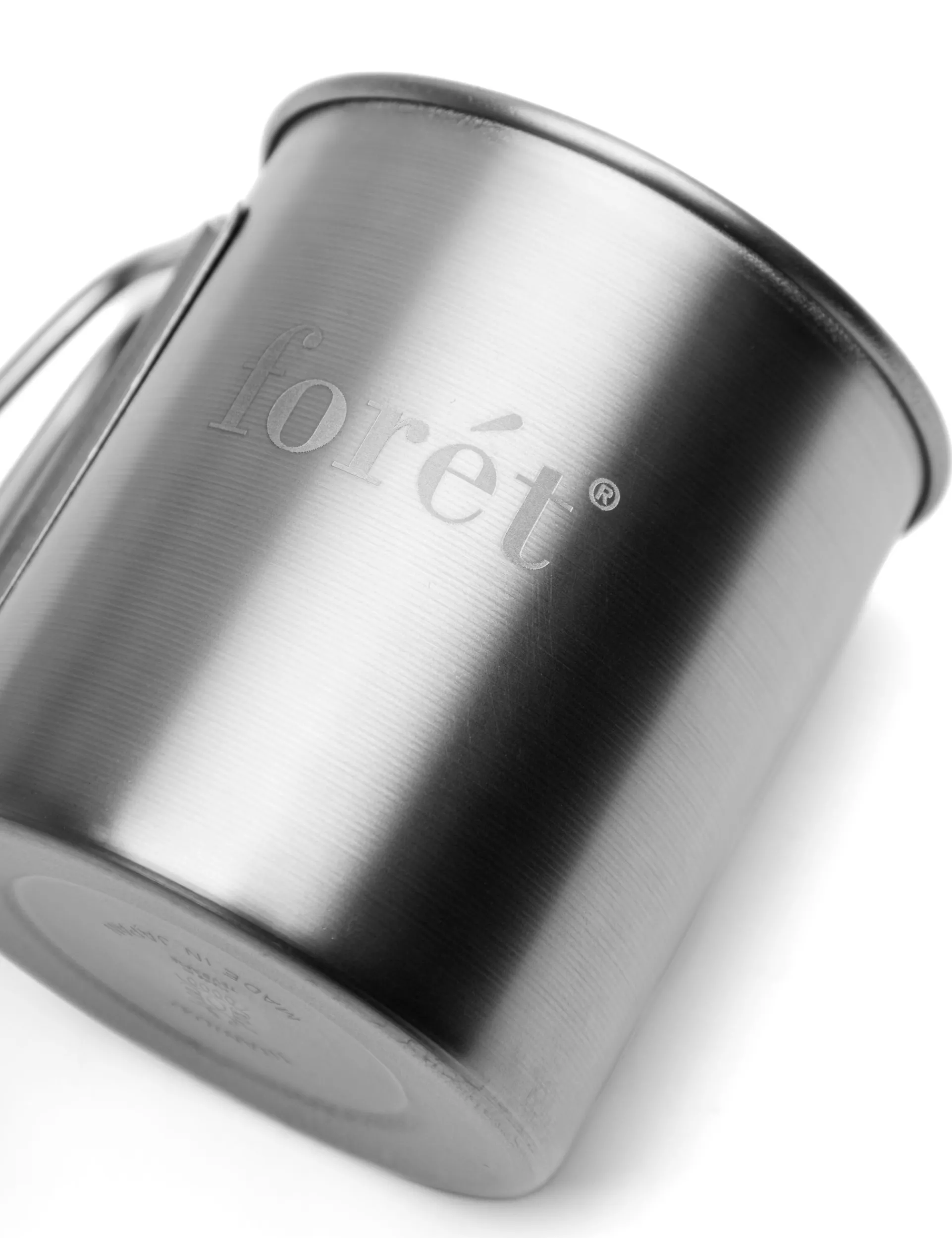 Men Forét Outdoor Goods-Muranokajiya X Foret-Single Wall Mug 300Ml-Titanium