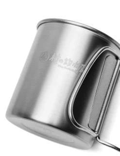 Men Forét Outdoor Goods-Muranokajiya X Foret-Single Wall Mug 300Ml-Titanium
