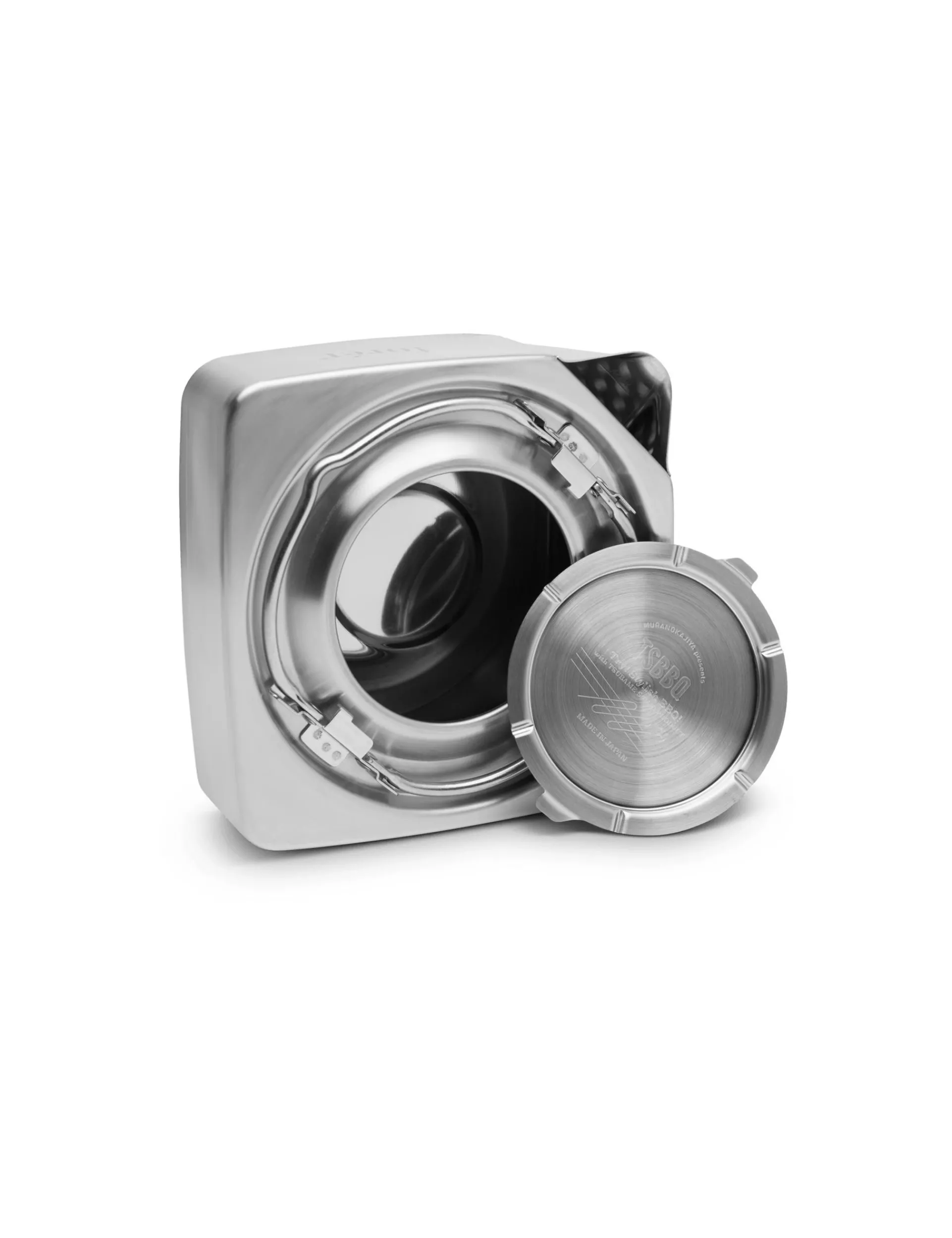 Men Forét Accessories-Muranokajiya X Foret-Square Kettle-Stainless Steel
