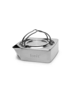 Men Forét Outdoor Goods-Muranokajiya X Foret-Square Kettle-Stainless Steel