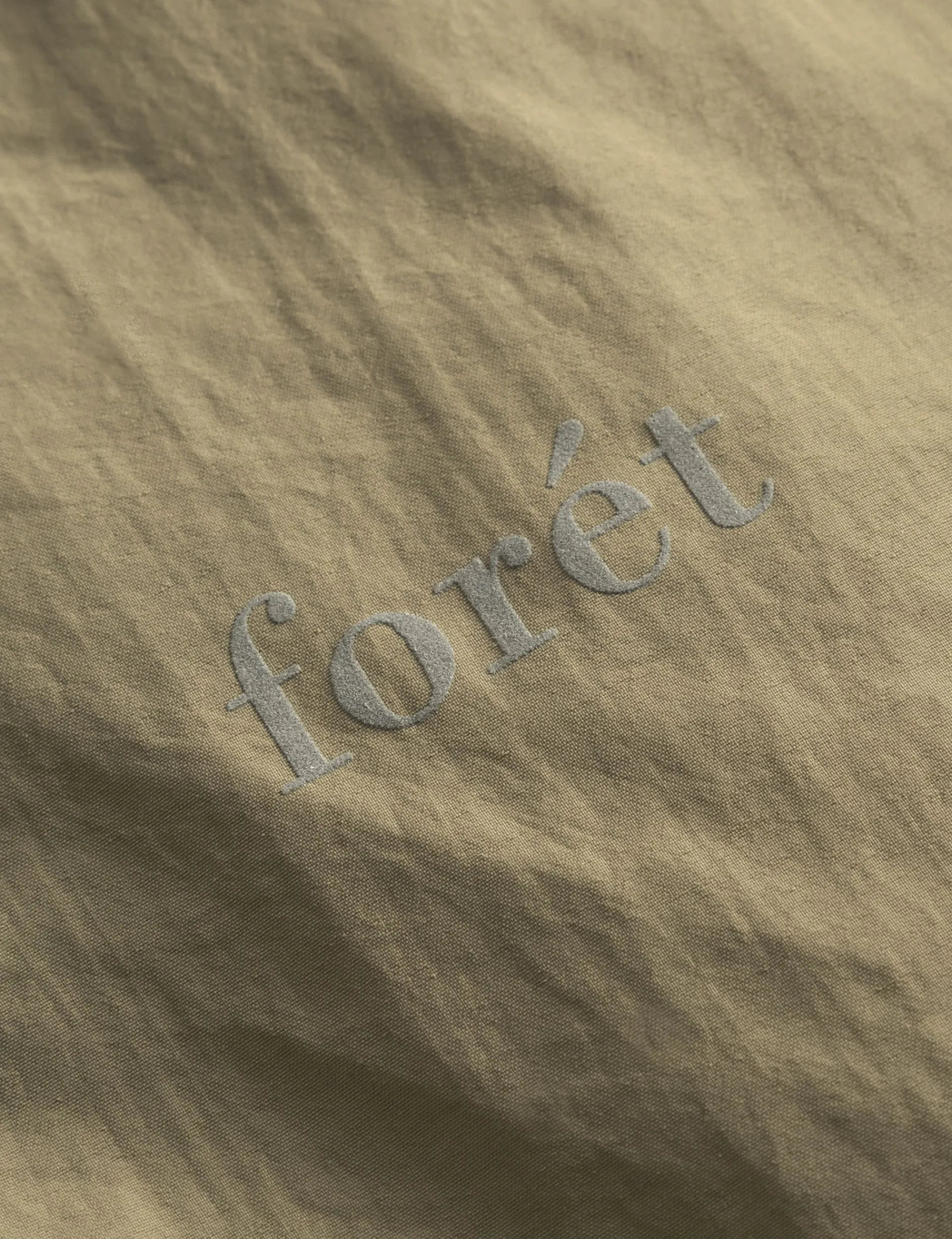 Men Forét Jackets-Myst Liner Jacket-Olive