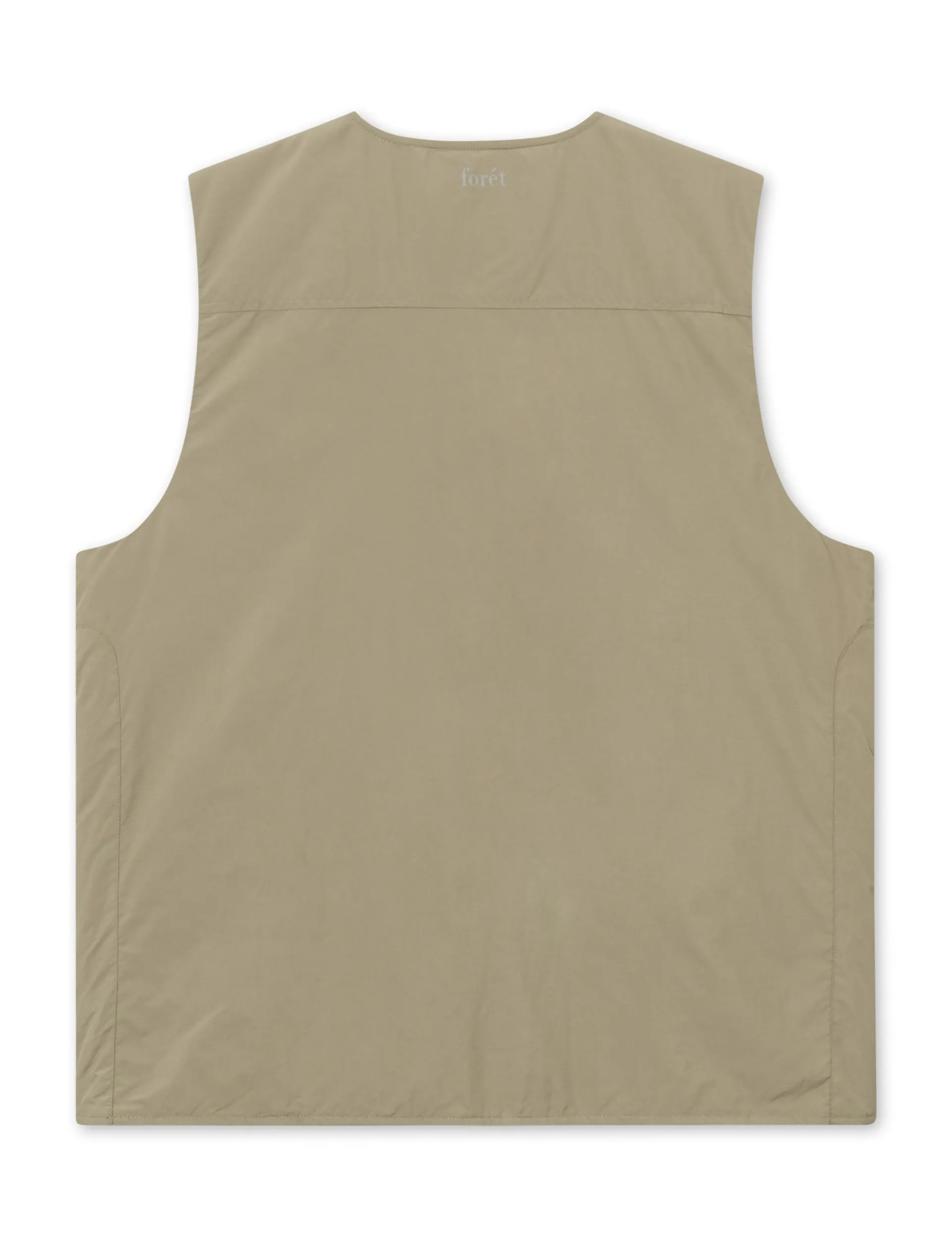 Men Forét Jackets-Myst Liner Vest-Olive