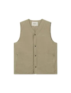 Men Forét Vests-Myst Liner Vest-Olive