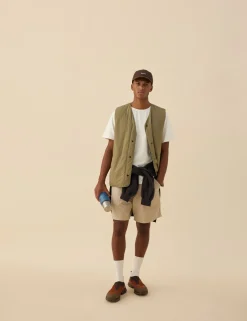 Men Forét Vests-Myst Liner Vest-Olive