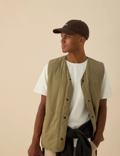 Men Forét Vests-Myst Liner Vest-Olive