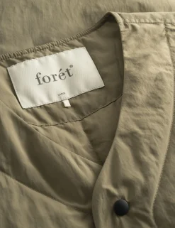 Men Forét Vests-Myst Liner Vest-Olive