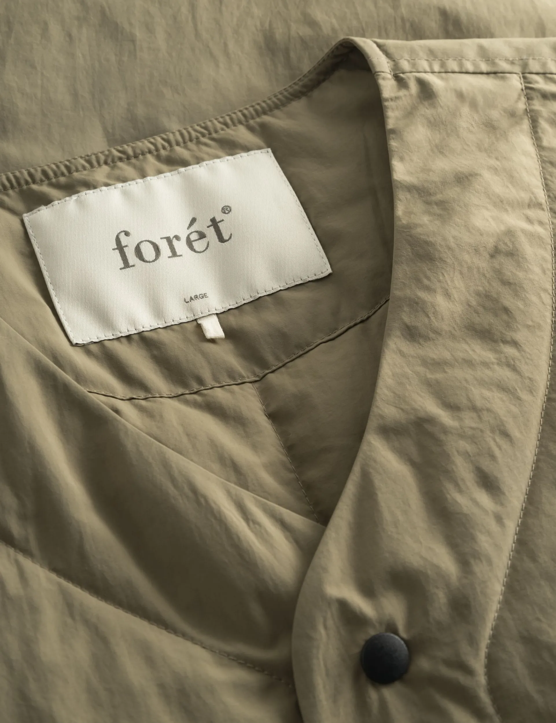 Men Forét Vests-Myst Liner Vest-Olive