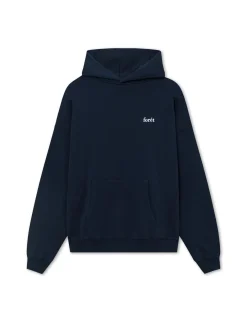 Men Forét Sweatshirts-Noon Hoodie-Navy