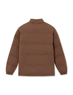 Men Forét Jackets-Oat Puffer Jacket-Brown