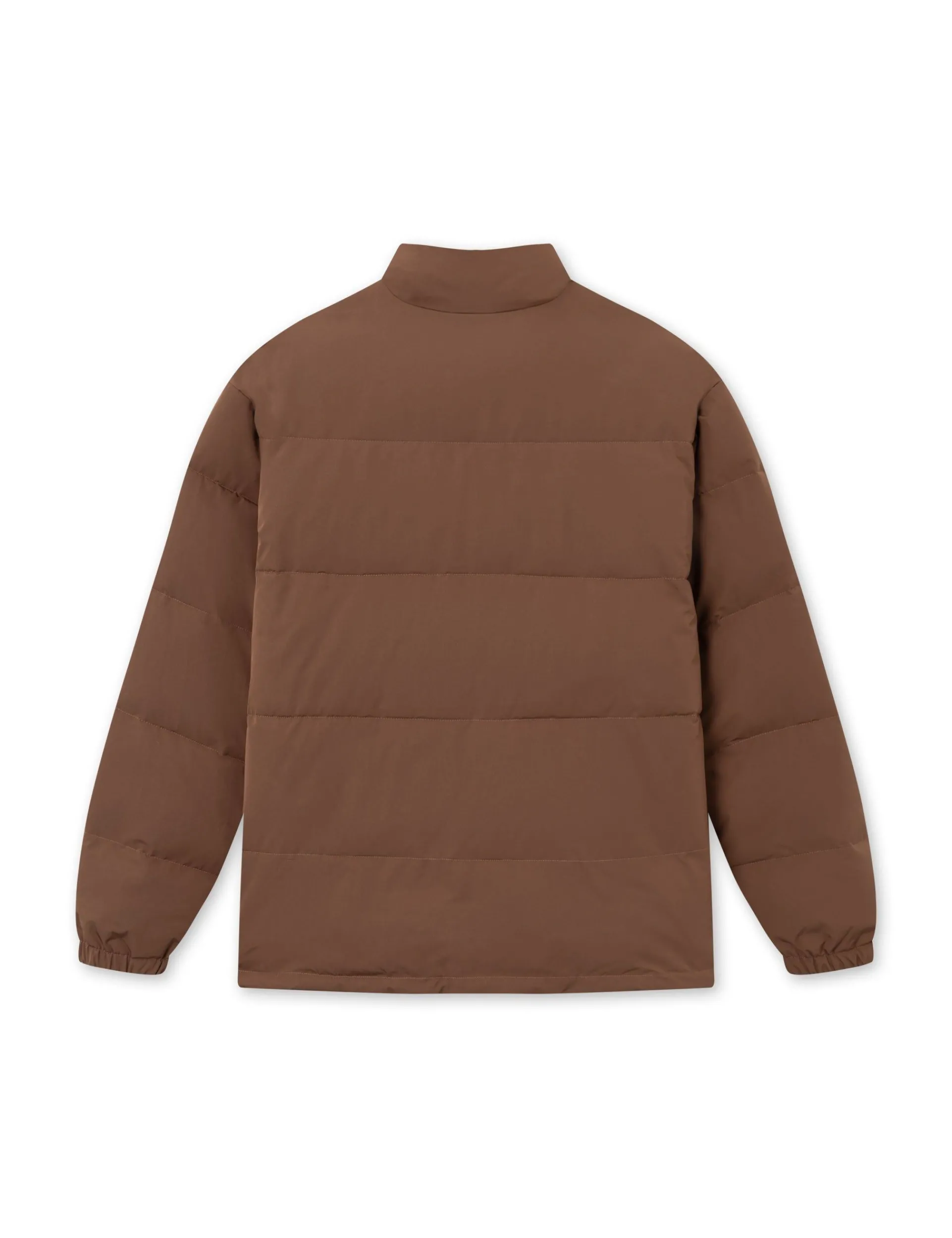 Men Forét Jackets-Oat Puffer Jacket-Brown