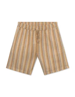 Men Forét Shorts-Otter Seerssucker Shorts-Rubber Stripe