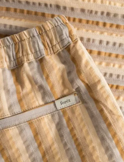 Men Forét Shorts-Otter Seerssucker Shorts-Rubber Stripe