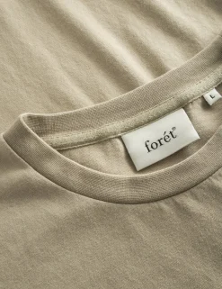 Men Forét T-Shirts-Outside T-Shirt-Khaki/Dark Green