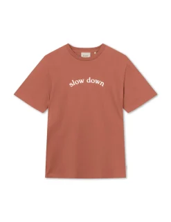 Men Forét T-Shirts-Pace T-Shirt-Brick