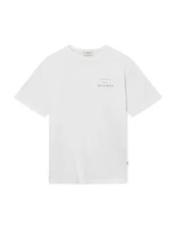 Men Forét T-Shirts-Paddle T-Shirt-White