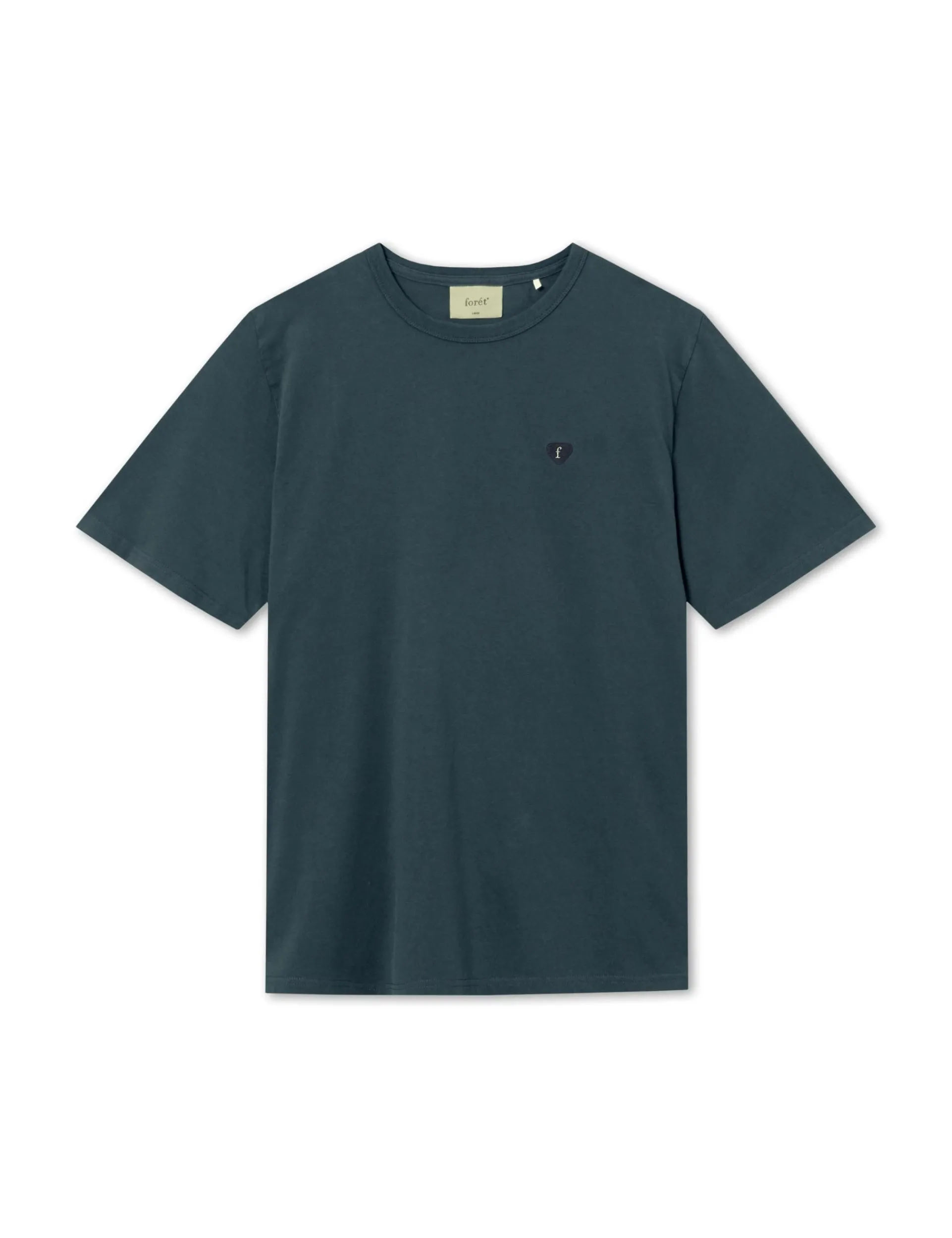 Men Forét T-Shirts-Patch T-Shirt-Navy