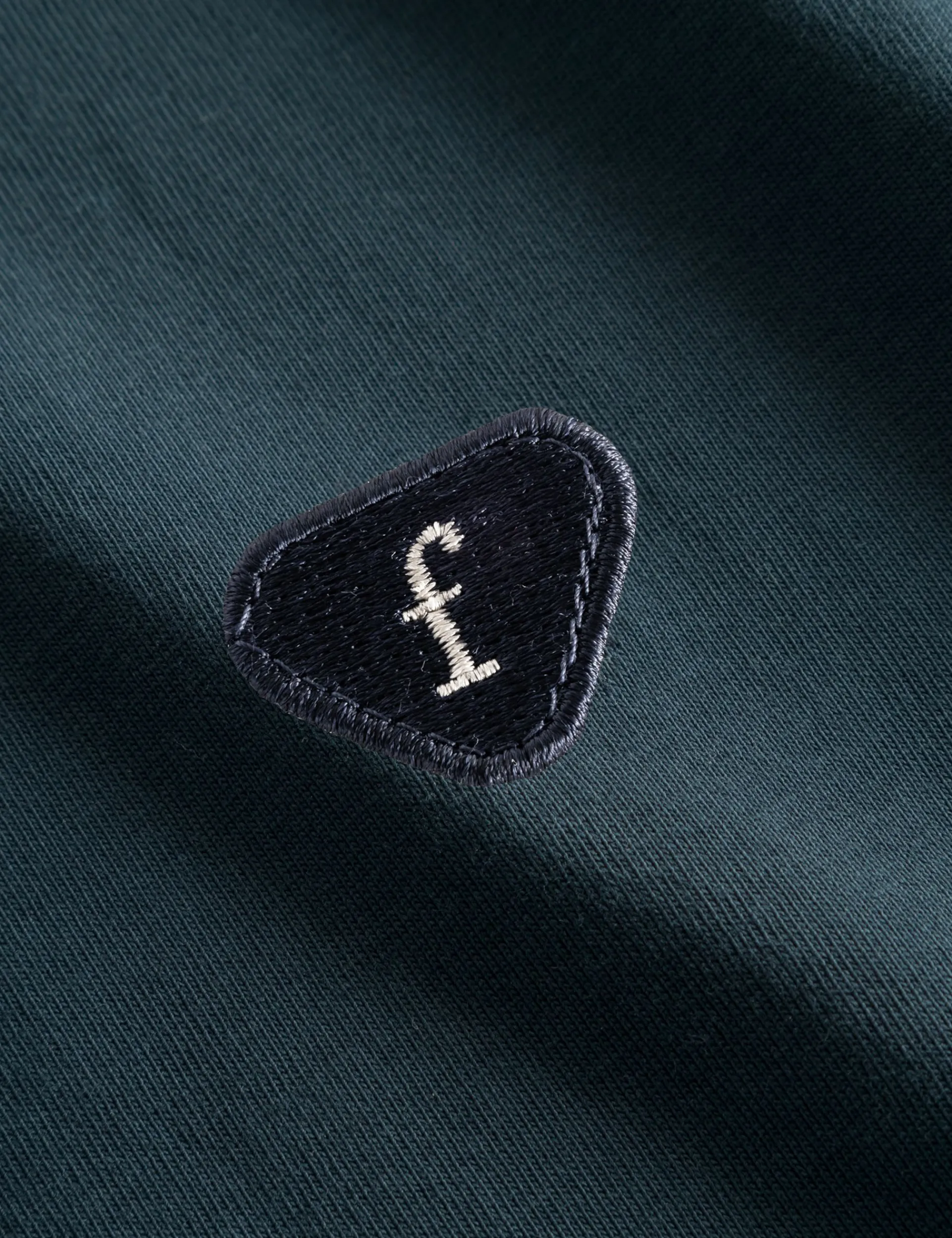 Men Forét T-Shirts-Patch T-Shirt-Navy