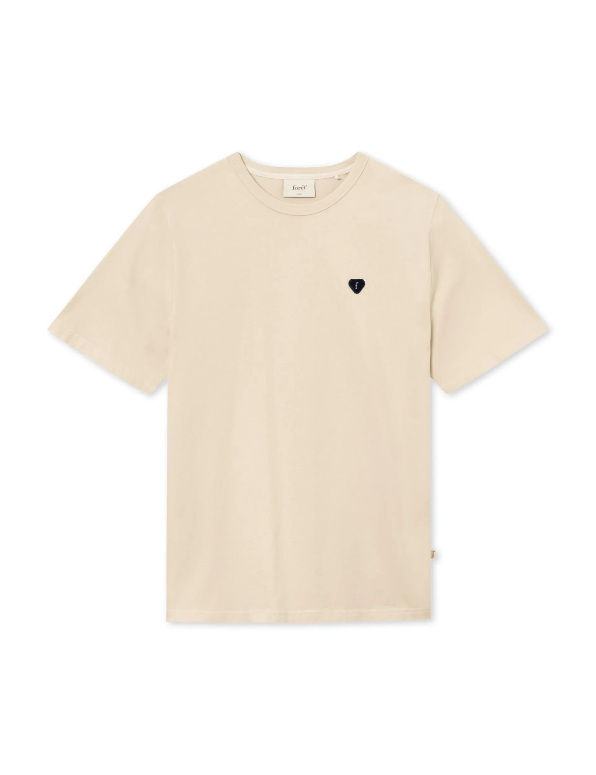 Men Forét T-Shirts-Patch T-Shirt-Oat