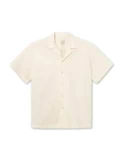 Men Forét Shirts-Peer Ss Shirt-Cloud