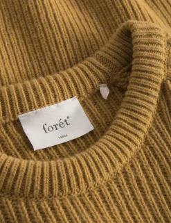 Men Forét Knitwear-Pine Knit-Curry