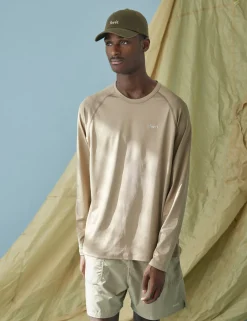 Men Forét Sweatshirts-Play Longsleeve-Alu/White