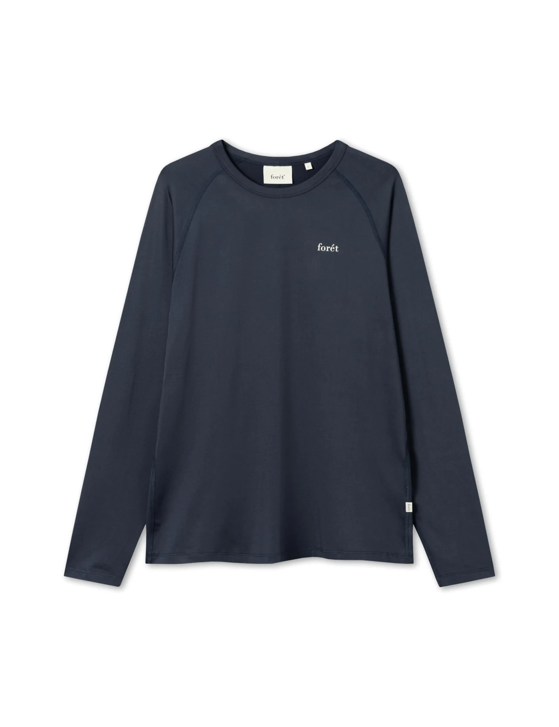 Men Forét Sweatshirts-Play Longsleeve-Navy/White