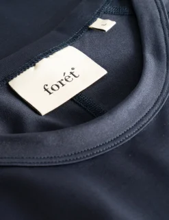 Men Forét Sweatshirts-Play Longsleeve-Navy/White