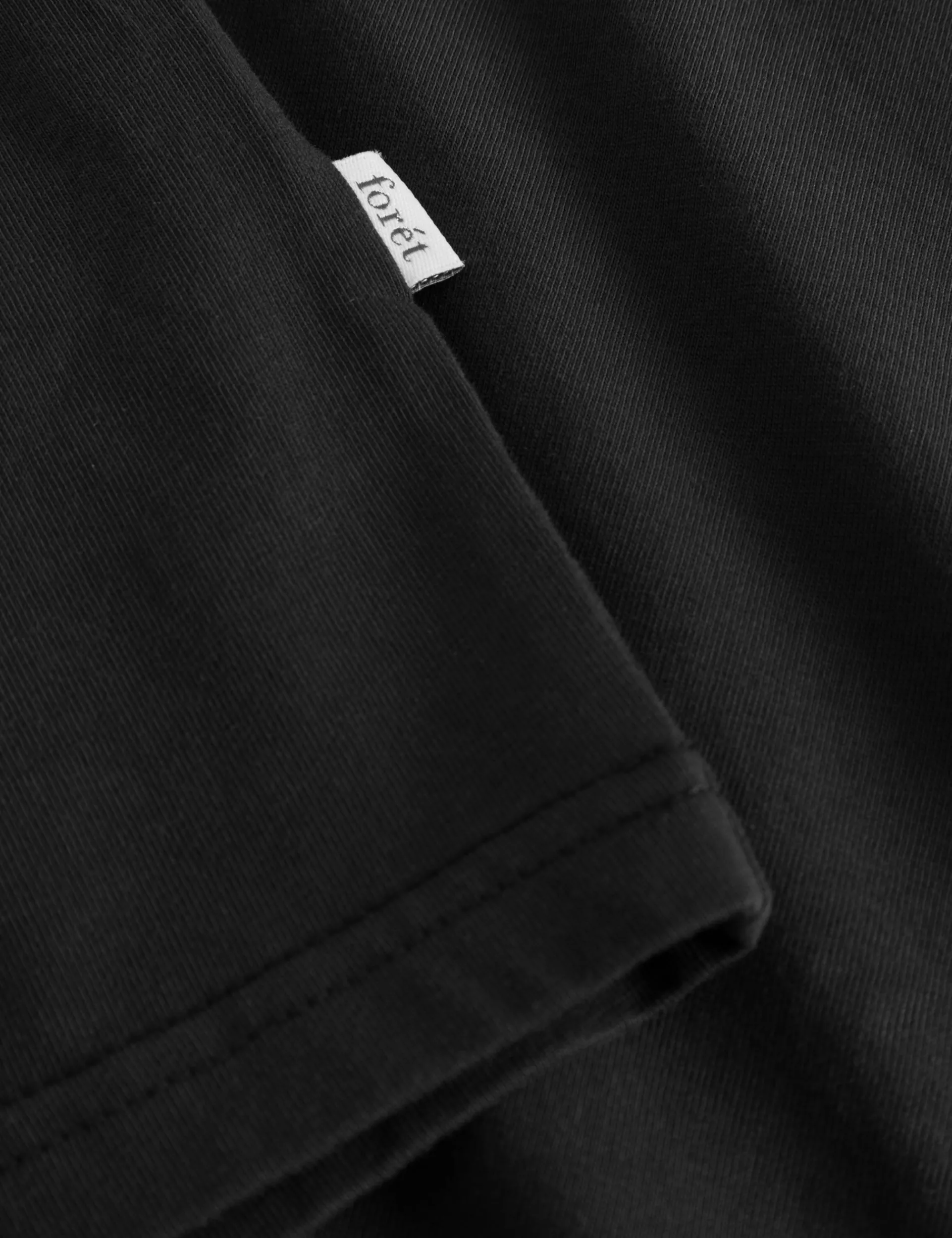 Men Forét T-Shirts-Ponder T-Shirt-Washed Black