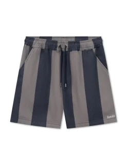Men Forét Shorts-Posy Shorts-Navy/Granite