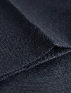 Men Forét Pants-Read Wool Suit Pants-Navy