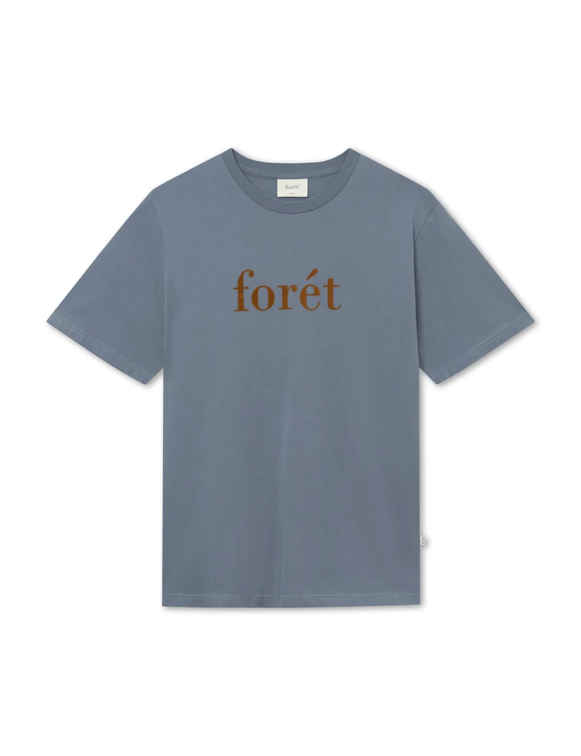 Men Forét T-Shirts-Resin T-Shirt-Vintage Blue