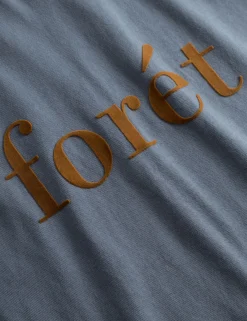 Men Forét T-Shirts-Resin T-Shirt-Vintage Blue