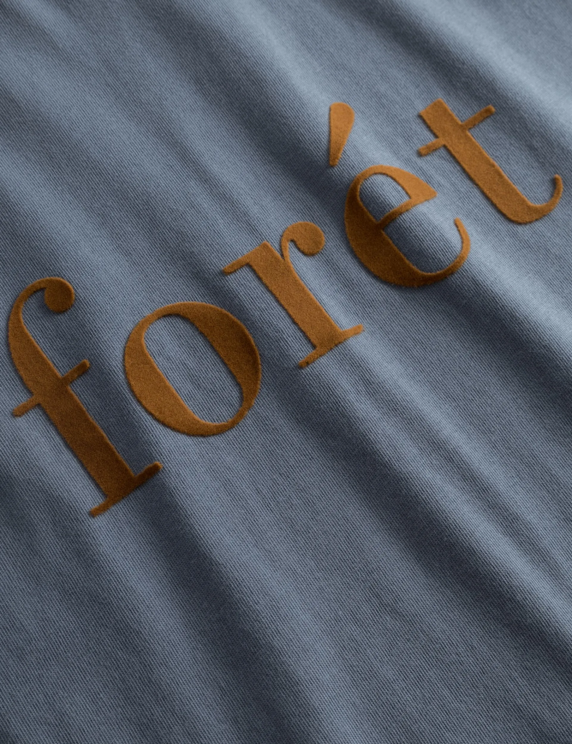 Men Forét T-Shirts-Resin T-Shirt-Vintage Blue