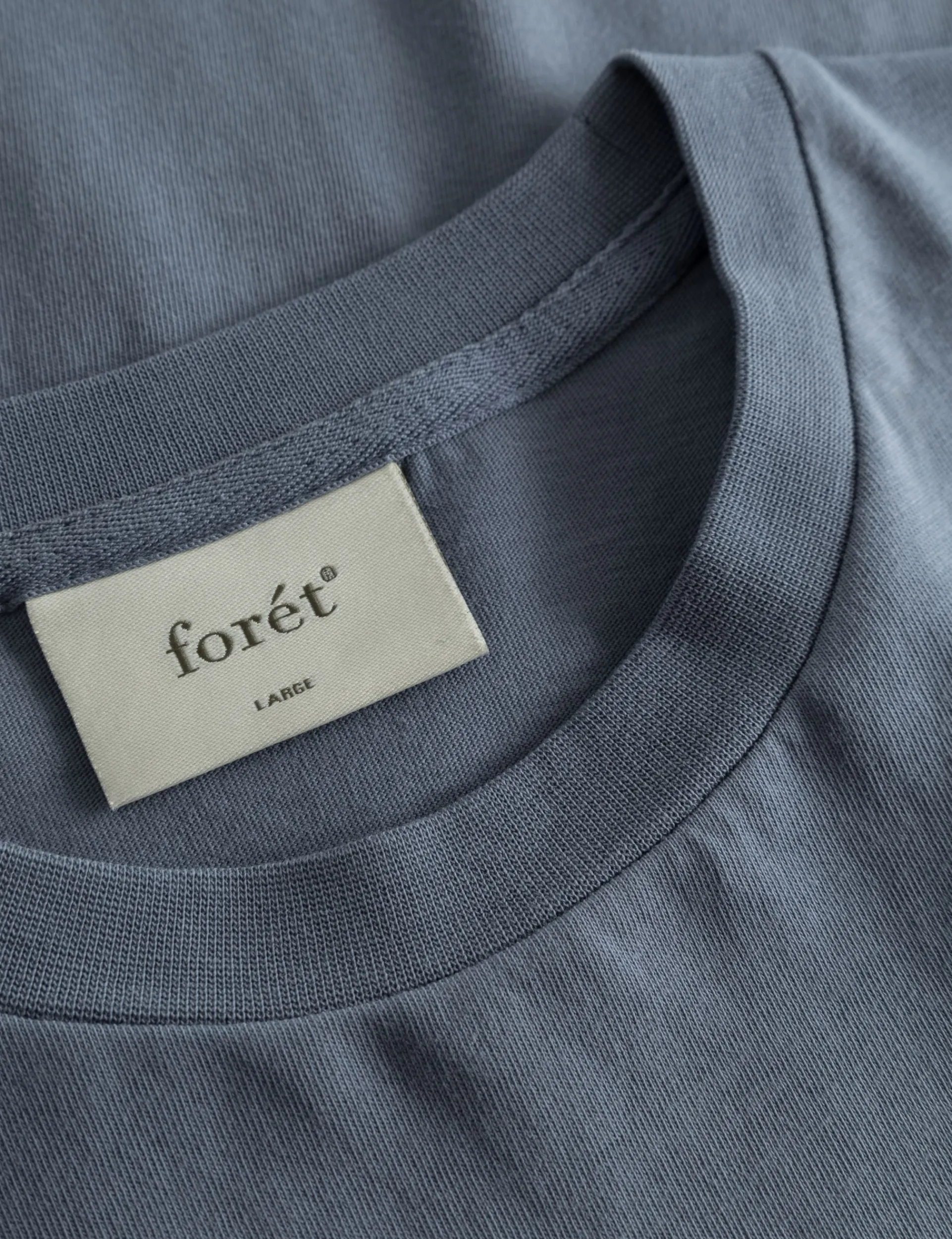 Men Forét T-Shirts-Resin T-Shirt-Vintage Blue