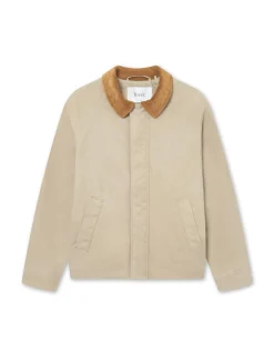 Men Forét Jackets-Row Oilskin Jacket-Khaki