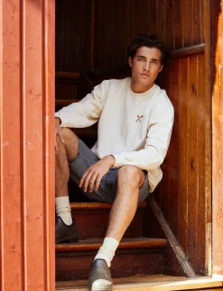 Men Forét Sweatshirts-Sail Sweatshirt-Cloud