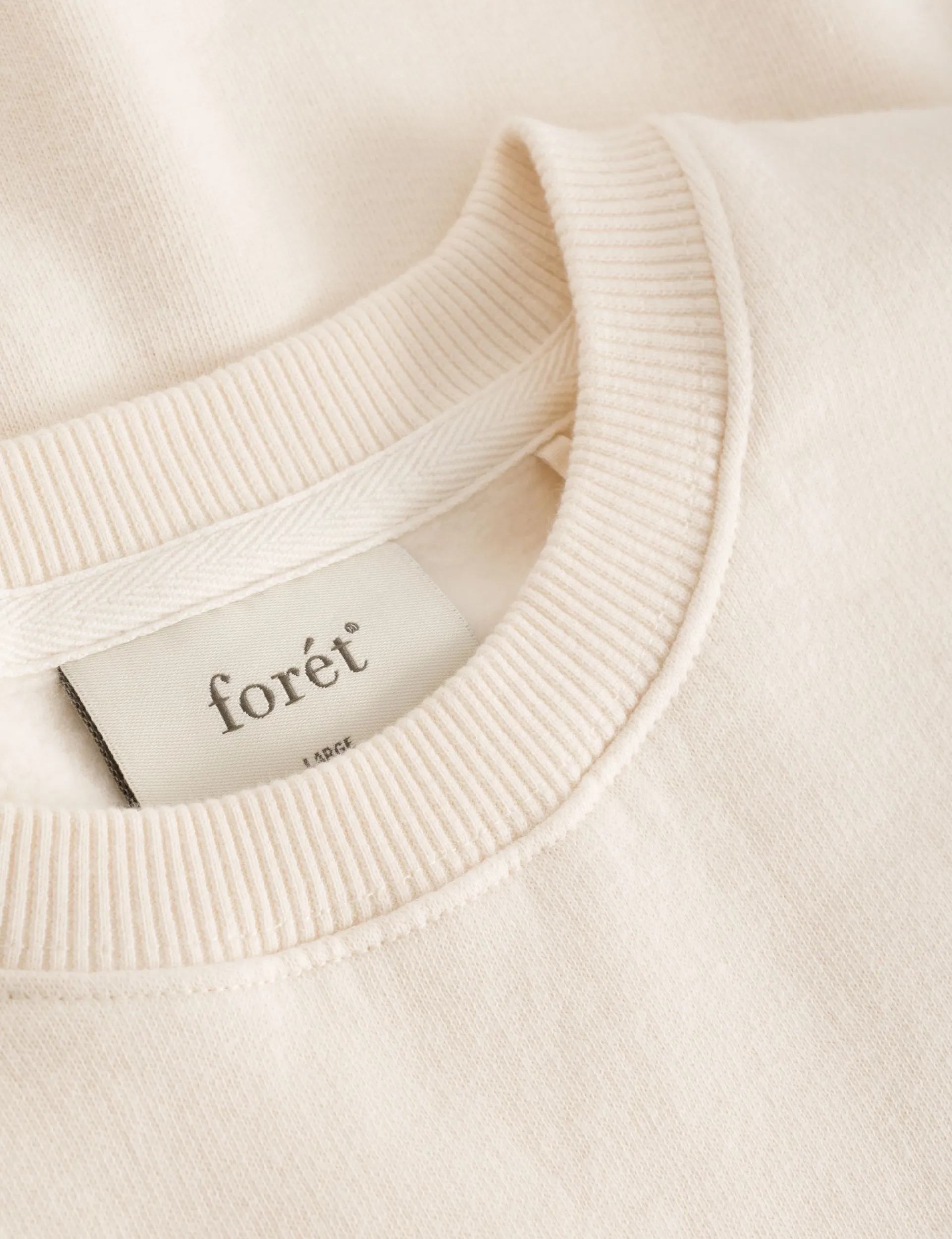 Men Forét Sweatshirts-Sail Sweatshirt-Cloud