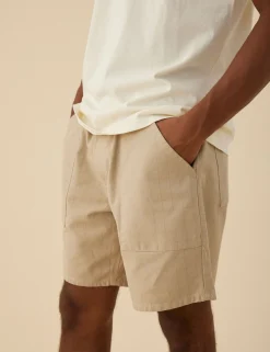 Men Forét Shorts-Sienna Shorts-Khaki