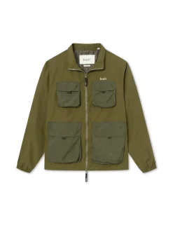 Men Forét Jackets-Sizzle Jacket-Army