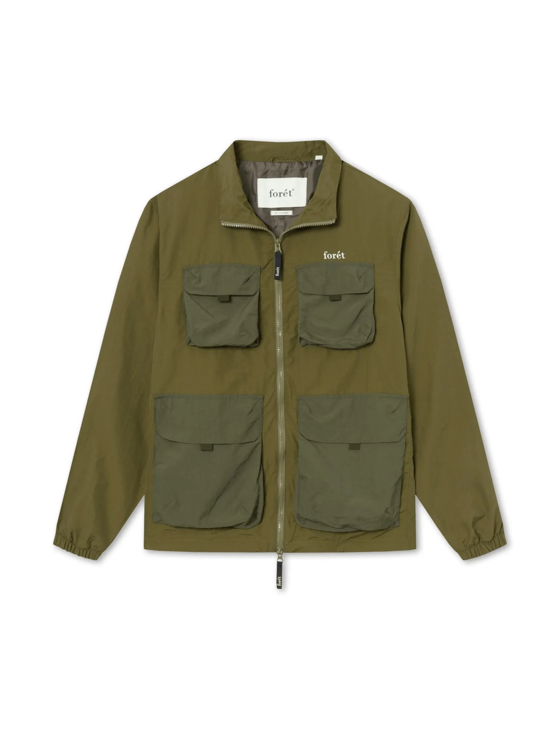 Men Forét Jackets-Sizzle Jacket-Army