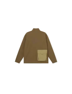 Men Forét Sweatshirts-Sizzle Jacket-Brown